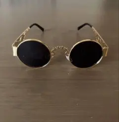 丸メガネ サングラス