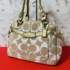 00s Coach Shoulder Bag y2k signature - メルカリ