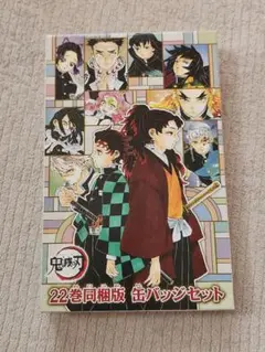 鬼滅の刃 22巻同梱版 缶バッジセット
