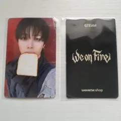 &TEAM NICHOLAS We on Fire 韓国 ショーケース トレカ - メルカリ