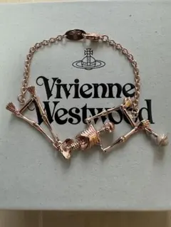 【新品未使用】Vivienne Westwood スケルトン ブレスレット