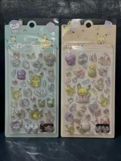 ポケモン キャラクター シール 2枚セット