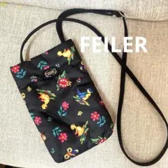 フェイラー　スマホショルダーバック　超美品 FEILER - 【新品】銀座三越限定 フェイラー スマホショルダー