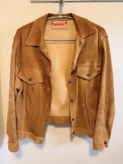 【希少】60s Levi's スエードジャケット Big E ボタン裏DOT刻印
