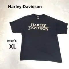 【ハーレーダビッドソン】古着00年代 Tシャツ ヴィンテージ 丸首 美品 XL