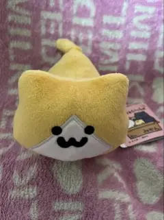 【新品タグ付き】お文具といっしょ ぐるぐるしっぽぬいぐるみ 子猫さん