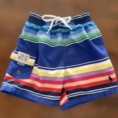 男の子用カラフルストライプ　水着　ラルフローレン　80センチ
