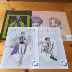 MILGRAM ミルグラム スクラッチ クリアファイル シドウ エス ムウ 他