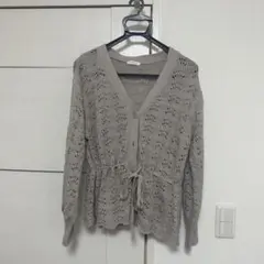 【INGNI】スカシドロストカーディガン
