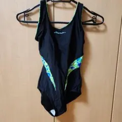 【限定SALE】arena レディース 水着 ブラック×フローラルのサムネイル