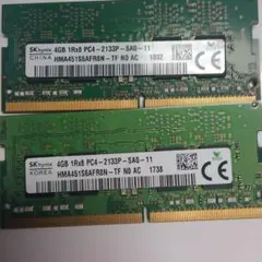 SK hynix 4GB PC4-2133P メモリ管理No214