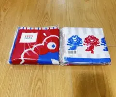 EXPO2025 ミャクミャク ミニタオル 2枚セット　フェイスアップ