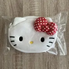 【未使用】資生堂オンライン ハローキティ ぬいぐるみポーチ