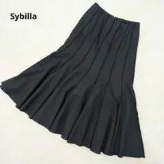 美品 Sybilla リネン コットン マーメイドロングスカートのサムネイル