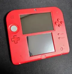 Nintendo 2DS レッド 本体 クリアケース付き