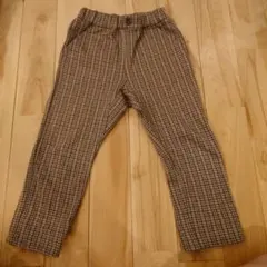 アプレレクール　チェック柄 長ズボン 110サイズ