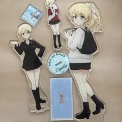 ガールズ&パンツァー ダージリン キーホルダー非売品SW限定描き下ろし