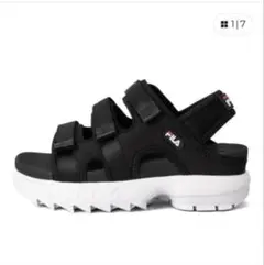 FILA スポーツサンダル ブラックのサムネイル