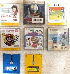 ファミコン ディスクシステムソフト ディスクカード まとめ売り 35本