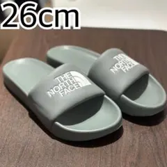 26cm＊ベージックスライド　サンダル＊カーキ＊ノースフェイス＊韓国限定のサムネイル
