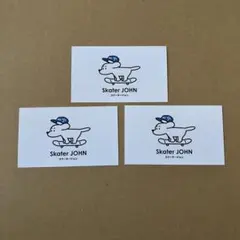 Skater JOHN スケータージョン カード 3枚セット