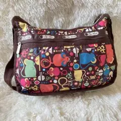 LeSportsac カラフルねずみさん　ショルダーバッグ