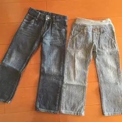 MPS mps ユニクロ キッズデニム ジーンズ 110 暖パン