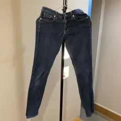ダークブルーデニムパンツ 76cm