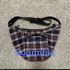 【期間限定お買い得】⭐️Columbia チェック柄 ショルダーバッグ