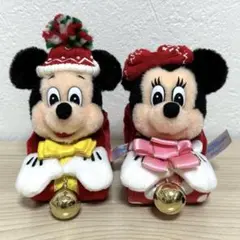 ディズニー ミッキー ミニー クリスマス ぬいぐるみ 鈴