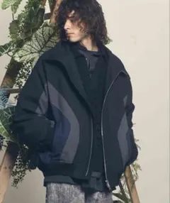 Wool Mixed Prime-Over Track Jacket C.GRYのサムネイル