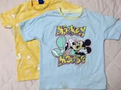 Disney ミッキーマウス 半袖Tシャツ 2枚セットのサムネイル