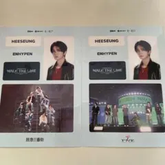 ENHYPEN HEESUNG WALK THE LINE シールセット
