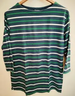 クルーネック 長袖カットソー