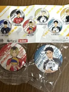 ハイキューくら寿司　ビッくらポン　缶バッジ