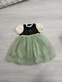 Disney cottoli ワンピース 100サイズ　アナ雪　古着