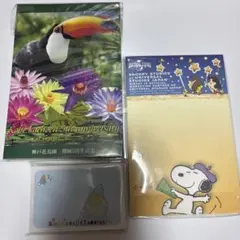 【新品未使用】スヌーピー メモ用紙 3点セット
