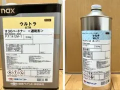 日本ペイント ウルトラハードナー#30 & ソーラー ピタキング602ECO