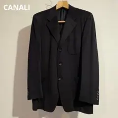 CANALI カナーリ カシミヤ 100% イタリア製 テーラードジャケット 黒 メルカリ
