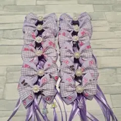 トリミングチョーカー①(紫)12個セット