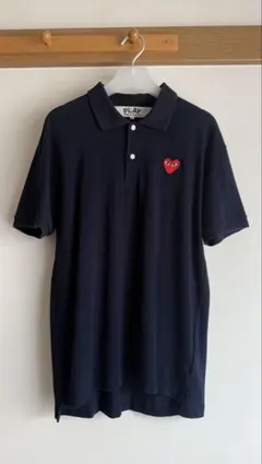 PLAY COMME des GARÇONS ポロシャツ ネイビー XLのサムネイル
