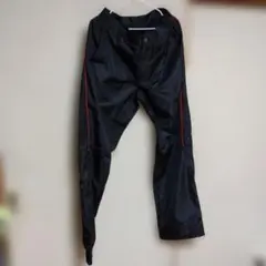 PUMA 黒パンツ XXL サイド赤ライン