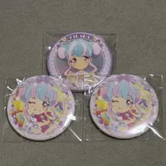 三鷹アサヒ ダイナー缶バッジ 8点 プリパラ グラフアート アメリカンダイナー 缶バッジ 高瀬コヨイ 三鷹