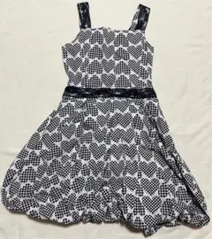 1873【ワンピース】【Mサイズ】【総柄】