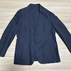 アマカ】（M）リネンブレンドシャツ オープンカラー フォーマル 