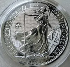 純銀 2013年 イギリス ブリタニア銀貨 1オンス プルーフ - メルカリ
