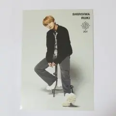 白岩瑠姫 ポストカード タワレコカフェ JO1