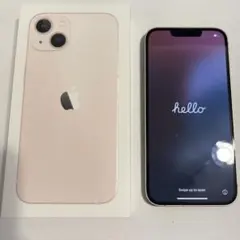Apple iPhone 13 ピンク 256GB 本体と箱付き