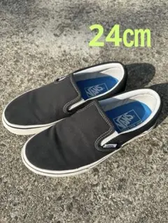 美品 VANS バンズ スリッポン SKATE SLIP-ON DUCK 24㎝