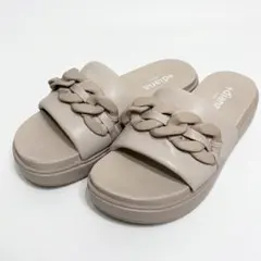 +diana TOKYO チェーンデザイン 厚底サンダル ベージュ S 1955のサムネイル